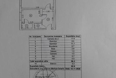 Apartament cu 3 camere semidecomandat în Rahova - 7