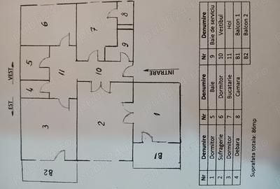 Vand apartament cu 4 camere - 2