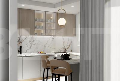 Apartament nou, 2 camere, intr-un proiect reziden?ial de t - 1