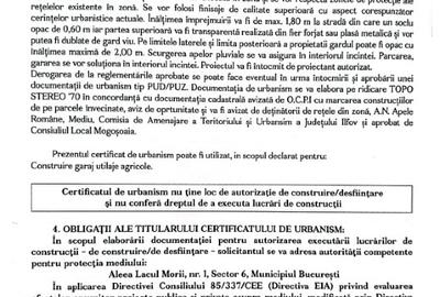 Teren construcție, în Mogoșoaia - 8