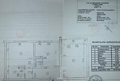 Particular Vand Ap 2 camere 61mp Metrou Pacii - Militari - 13