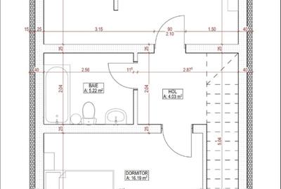 Duplex cu 4 camere cu Canalizare în Giroc - 9