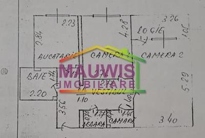 Vand apartament 2 camere la 2 minute de metrou Dristor. - 2