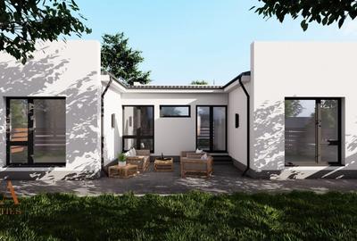 Casă individuală cu 4 camere cu Canalizare în Domnești - 1