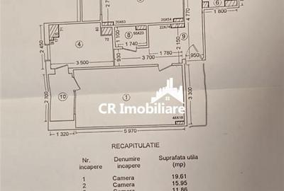 Apartament cu 3 camere decomandat, mobilat în Unirii - 1