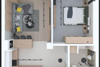 Apartament cu 2 camere în Central - 9