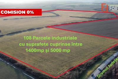 COMISION 0% Parcela Teren industrial cu utilitati, acces TIR - Mosnita - 2