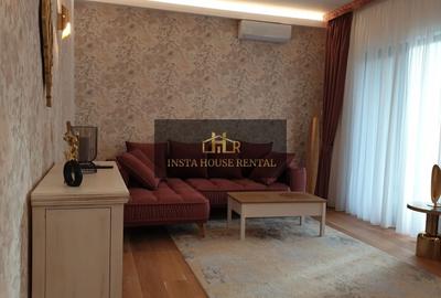 Apartament cu 2 camere semidecomandat, mobilat în Băneasa