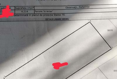 Teren de 4214 mp, în Remecioara - 1