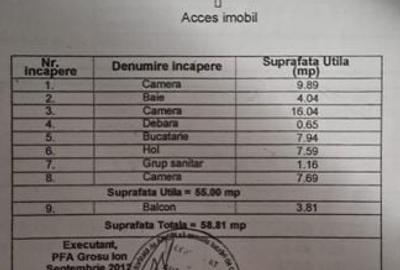 Apartament 3 camere Inel 1 - 17