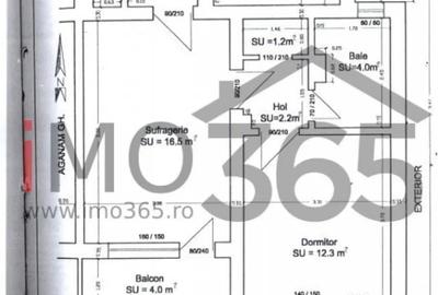 Apartament cu 2 camere semidecomandat în Banat