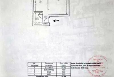 Apartament o camera Canta, 34mp, mobilat + utilat, AC - 10