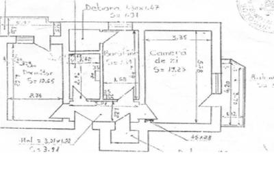 Apartament cu 2 camere decomandat în Central - 1