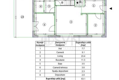 Vila 5 camere Tunari - 9