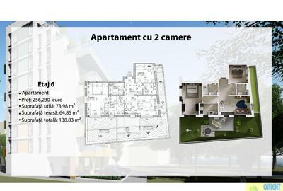 Statiunea Mamaia, apartamente 2 camere bloc NOU, vedere la mare si lac - 14