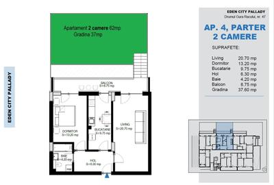 Apartament cu 2 camere decomandat în Theodor Pallady - 2