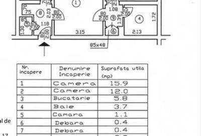 Apartament 2 camere  situat pe B-dul Barbu Vacarescu, la 5 minute de metrou Stef - 4