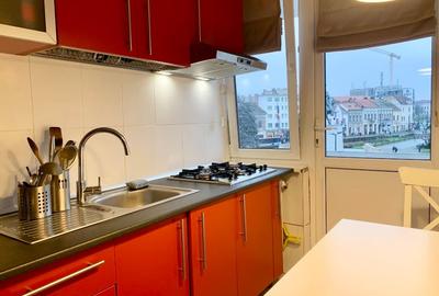 Apartament 2 camere 63 mp, Piața Mihai Viteazu | Comision 0 - 7