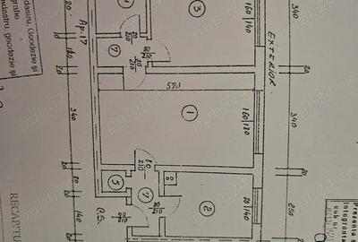 Apartament cu 2 camere semidecomandat în Central - 1