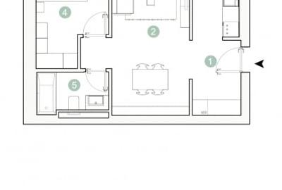 De Vanzare Apartament 2 camere Avalon Estate Pipera  57 mp + Terasa 8 mp - 6