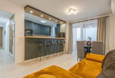 Apartament cu 3 camere decomandat, mobilat în Tractorul - 1