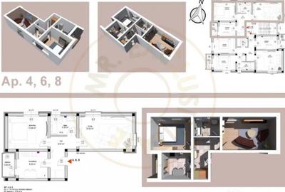 Apartament cu 2 camere decomandat în Smeura - 9