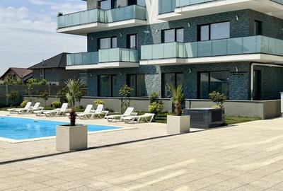 Apartamen cu acces DIRECT la PISCINA, curte proprie+parcare subterana inclusa! - 11