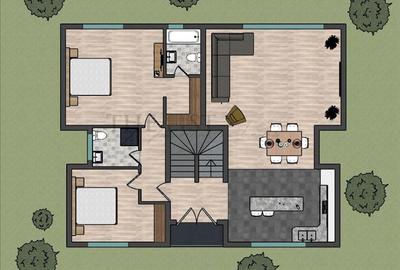 Apartament cu 5 camere decomandat în Pipera - 7