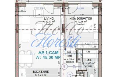Apartament 2 camere, 45mp, zona Eroilor, TVA inclus - 3