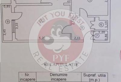 Apartament cu 2 camere semidecomandat în Rahova - 9
