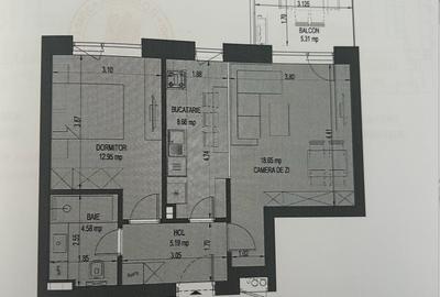 Apartament 2 camere – Nusco City 2 – Aviatiei – 5 minute de metrou - 3