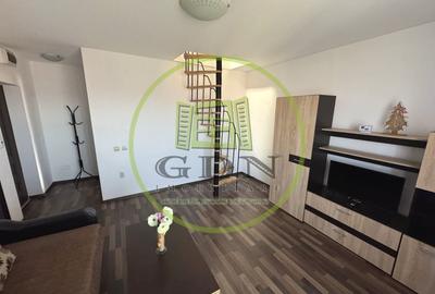 Apartament cu 2 camere semidecomandat, mobilat în Tractorul - 2