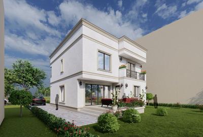 Vila Neoclasica zona CENTRALA Otopeni curte 500m2 - 9