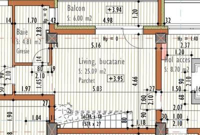Apartament cu 4 camere pe 2 niveluri 85 mp, Bloc Nou, zona Marasti - 3