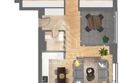 Penthouse cu 3 camere, complex rezidential nou, zona Centrala - 2
