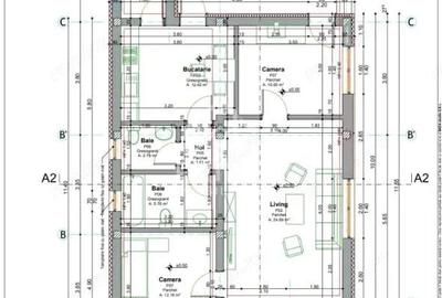 Casă cu 3 camere cu Teren 563 Mp în Central - 1