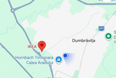Teren Construcții intravilan de 617 mp, în Dumbrăvița - 1