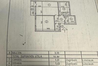 Apartament cu 2 camere decomandat în Exterior Vest - 7