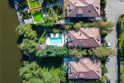 Vila de Lux cu Piscina, Acces direct la Lac si Vedere Panoramica - 4
