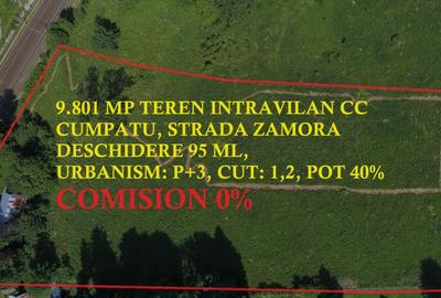 VANZARE TEREN INTRAVILAN SINAIA-CUMPATU Strada Zamora-9.801 mp-Comision 0% - 25