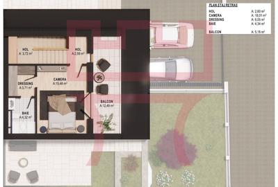 Casă individuală cu 4 camere cu Canalizare în Dâmbul Rotund - 8