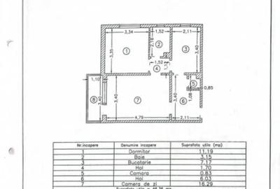 Apartament cu 2 camere decomandat în Brătianu - 7