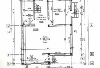 Casă cu 4 camere cu Teren 191 Mp în Central - 3