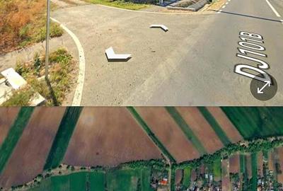 Vanzare 2500 mp, sau 5000 mp, sau 7500 mp teren in Butimanu cu 2,5 Euro mp in apropierea Bucuresti - 2