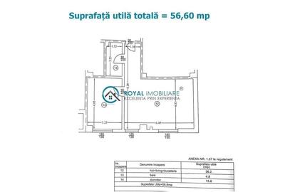 Royal Imobiliare - Vanzare apartament 2 camere, zona 9 Mai Royal Imobiliare - Vanzare apartament 2 camere, zona 9 Mai - 15