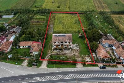 Casa + teren mare in Iclod, DN1C ideal investi?ie - 3