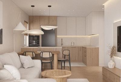 Apartament cu 2 camere decomandat în Petricani