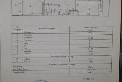 Vand apartament 3 camere Husi - 2