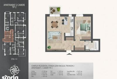 Apartament cu 2 camere în Central - 4