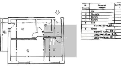 Apartament cu 2 camere decomandat, mobilat în Giurgiului - 3
